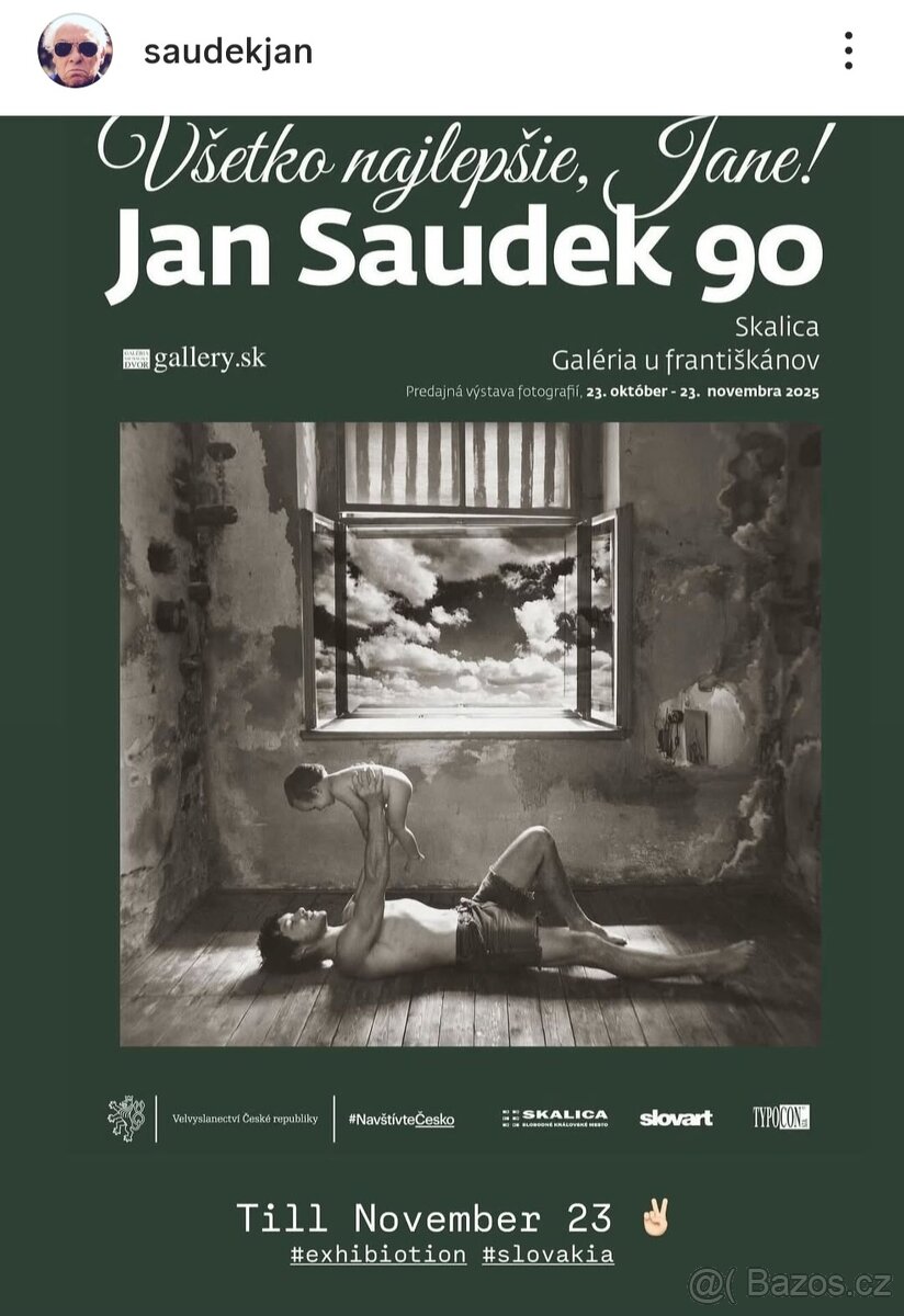 Jan Saudek - Ty budes tvrz... - originální fotografie - 2