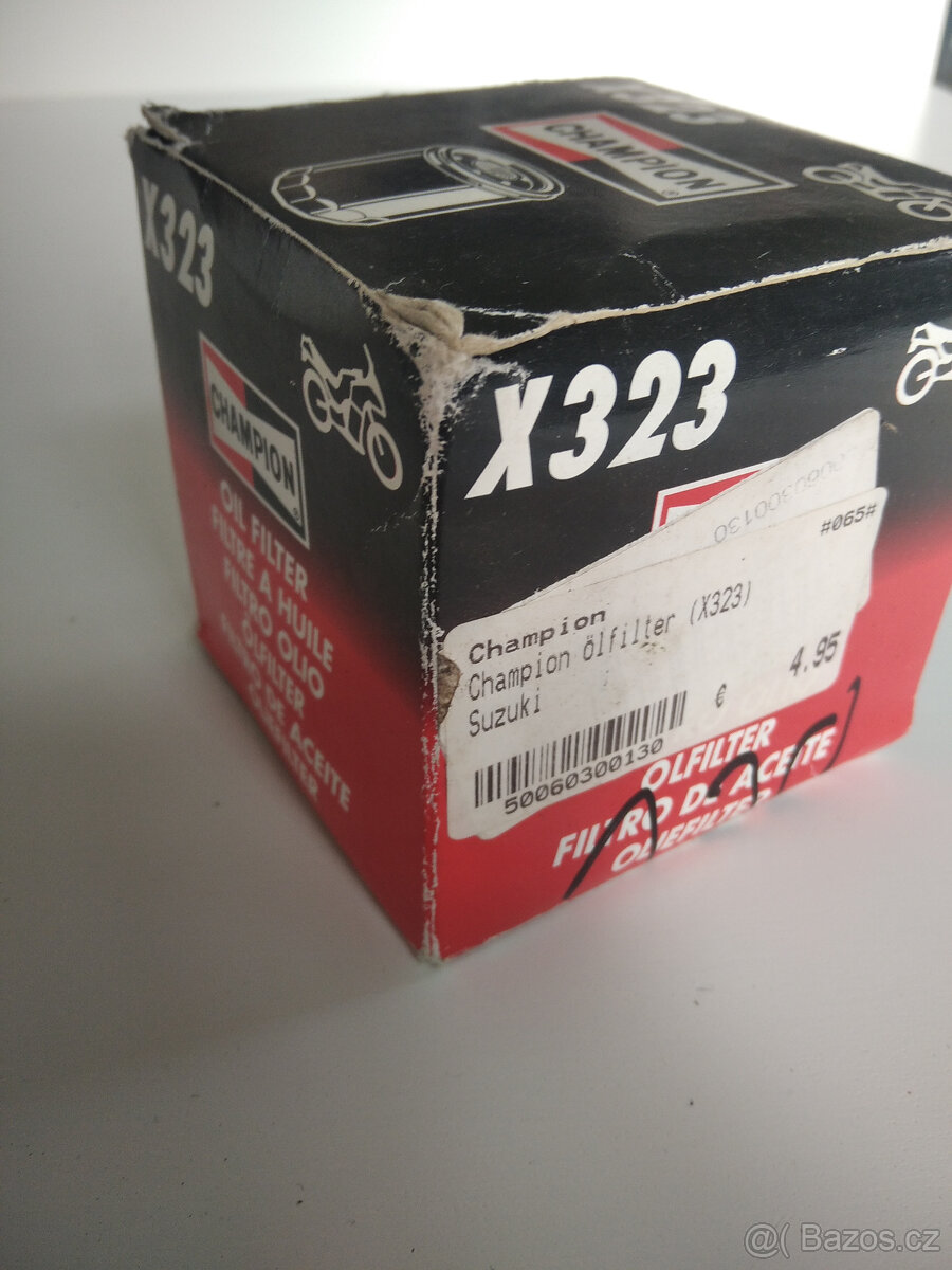 Olejový filtr Champion X323 pro motocykli Suzuky - 2