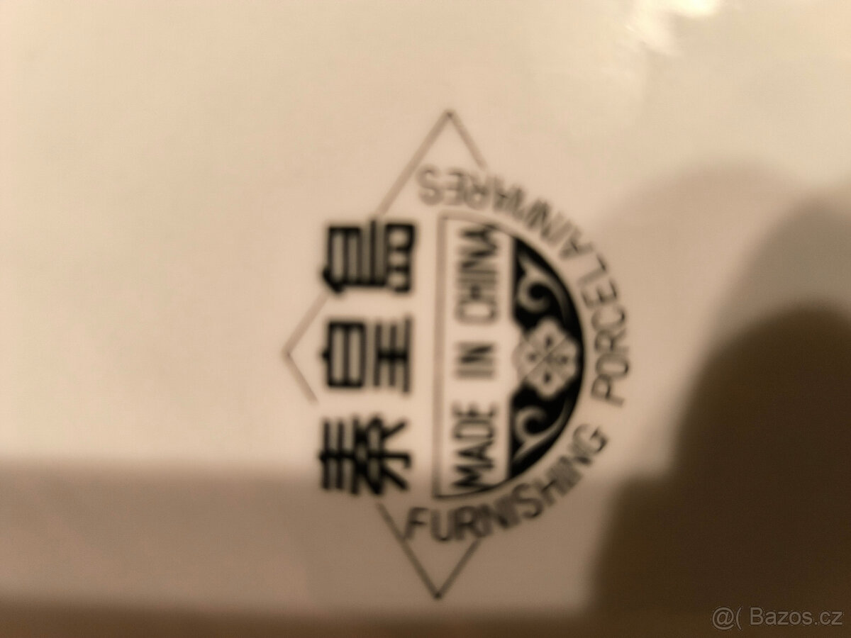 Ozdobný talíř – čínský motiv - 2