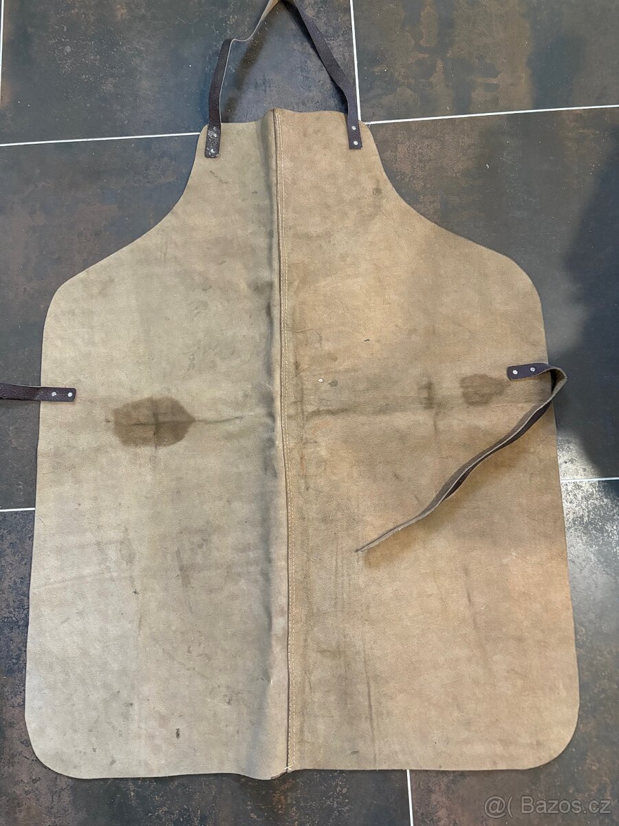 Prodej zástěry pro kováře z pevné vepřovice - 2
