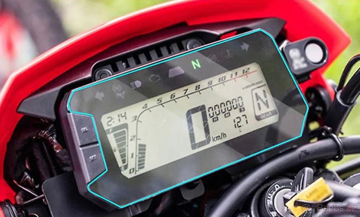 Ochranná fólie proti poškrábání displeje, Honda CRF 300 - 2