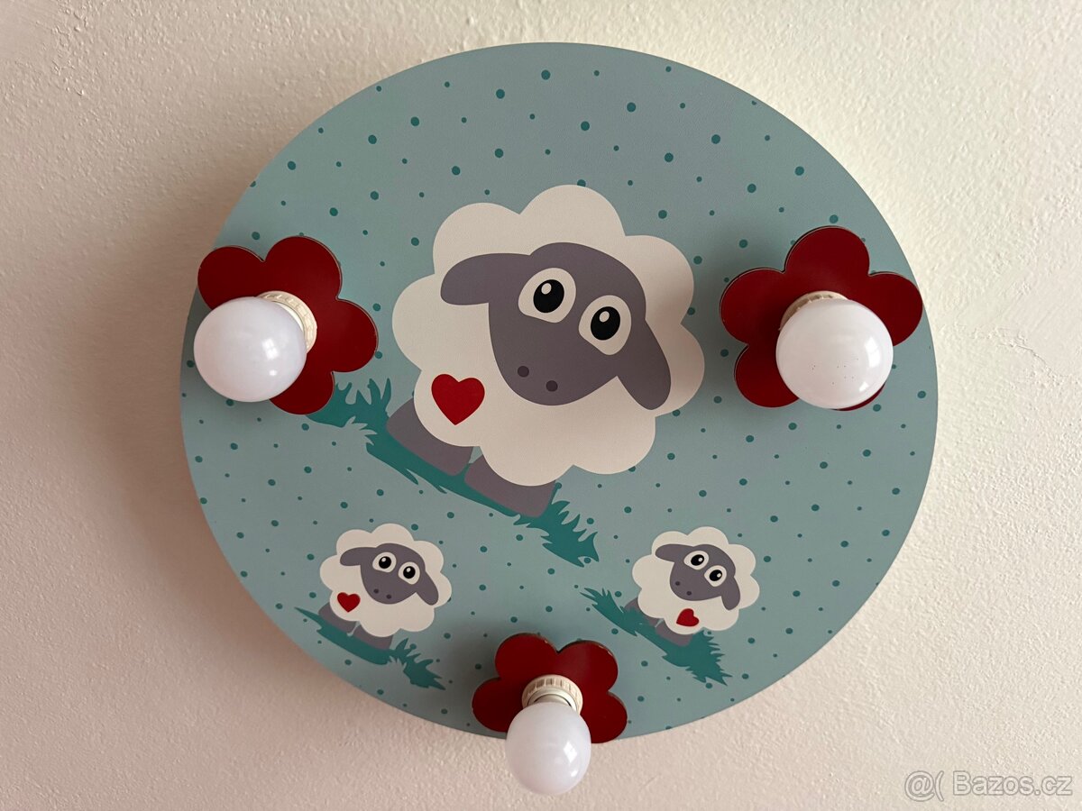 Stropní světlo a noční lampička - 2