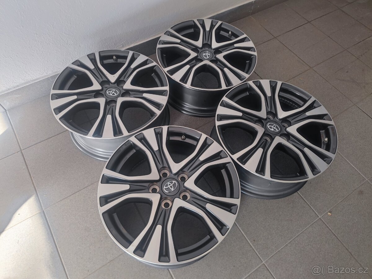 Kola 5x114,3 R17 nepouzite Toyota - 2