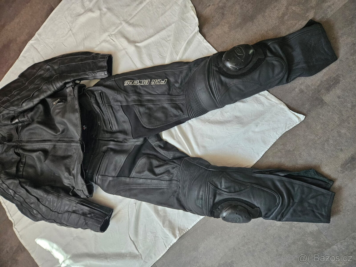 Komplet oblečení kožená bunda a helma - 2