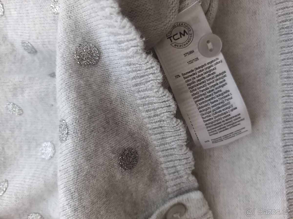 Krásný svetřík a mikina-vel.122/128 - 2