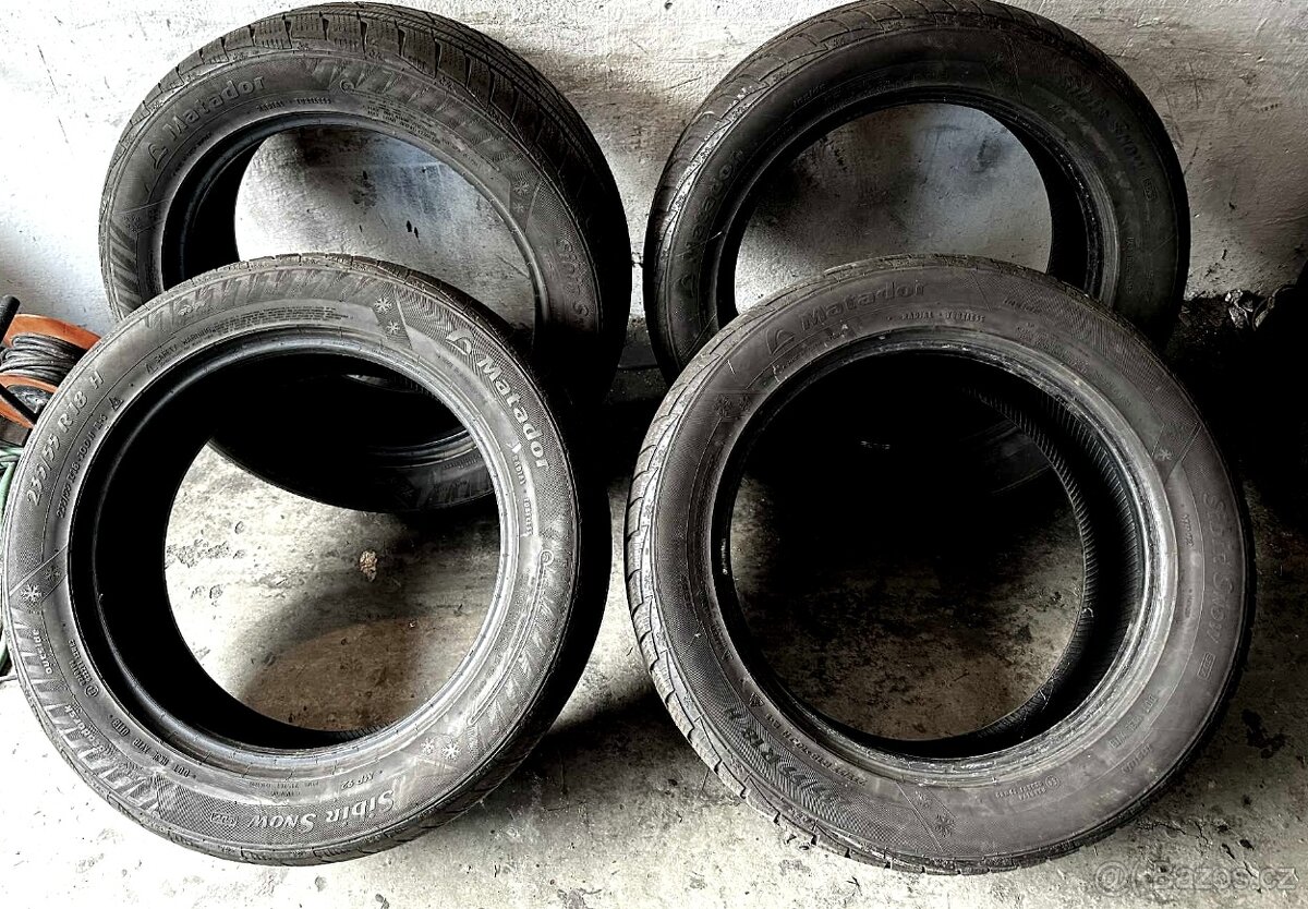 Zimní sada u 4 kusů pneumatik 235/55 R18 cena za celou sadu - 2