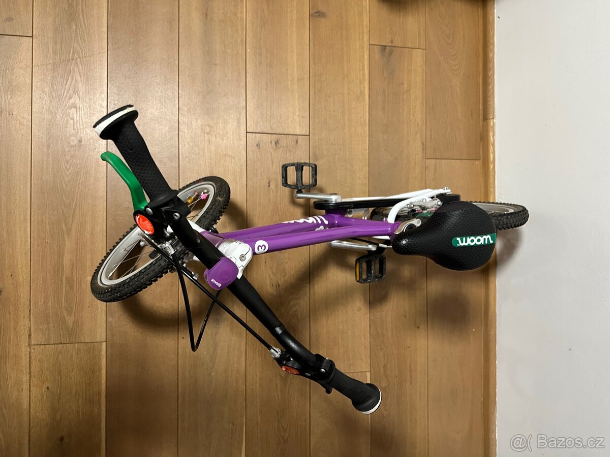 Detske kolo WHOOM 3 16” fialova - 2
