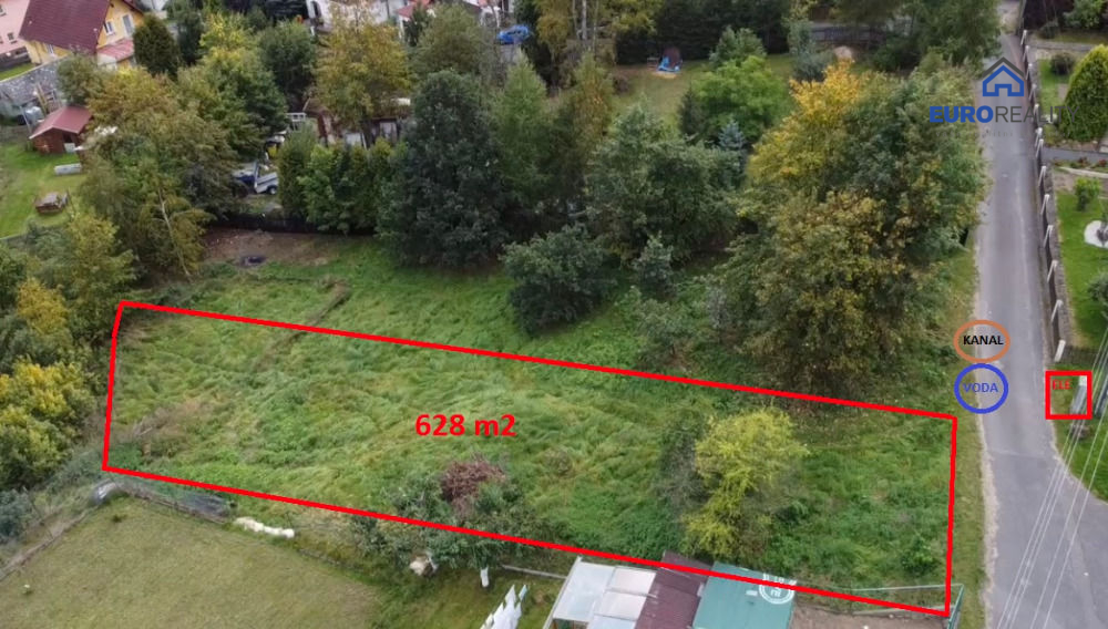 Prodej, stavební pozemek, 628 m2, Libá - 2