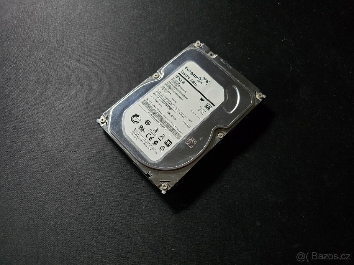 3,5" SSHD Seagate Desktop ST1000DX001 1TB - 2