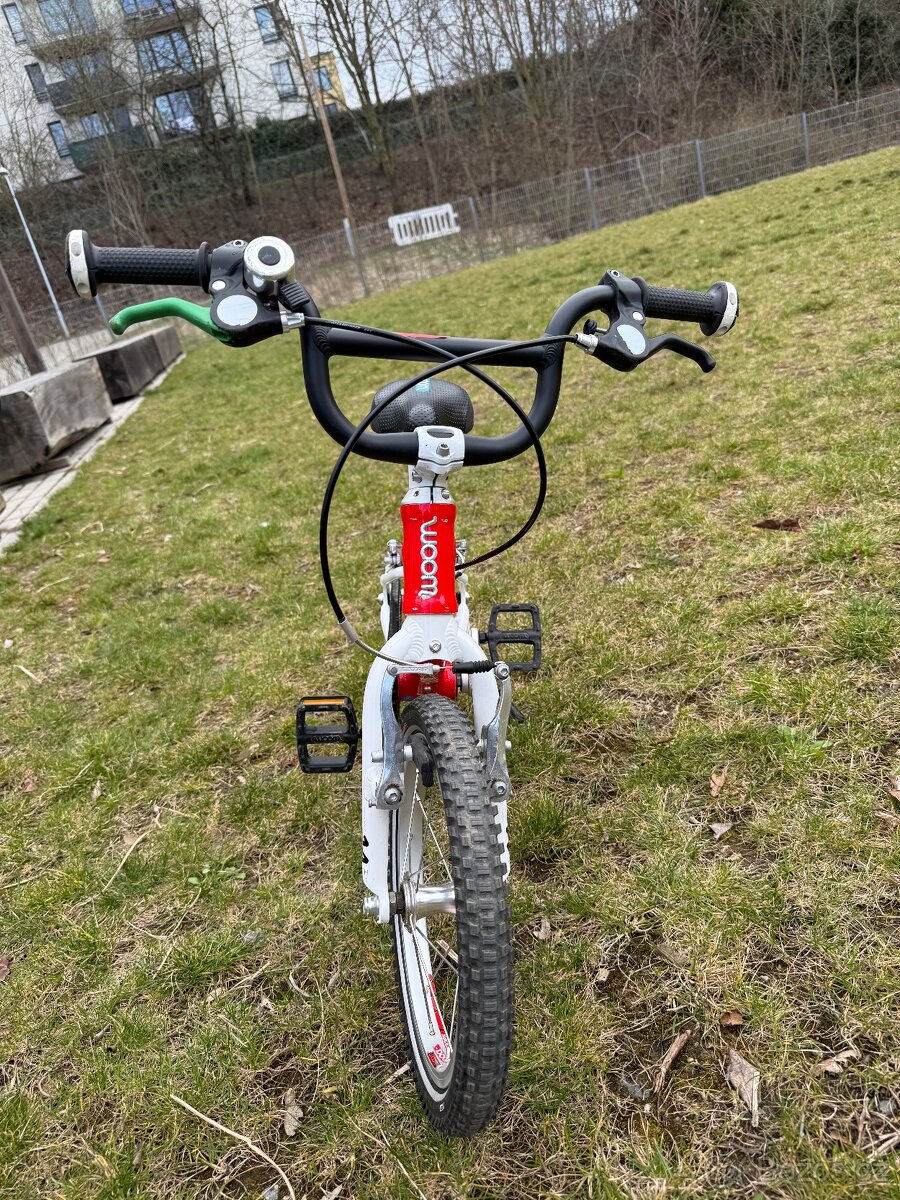 Woom 2 - dětské kolo 14” | červená - 2