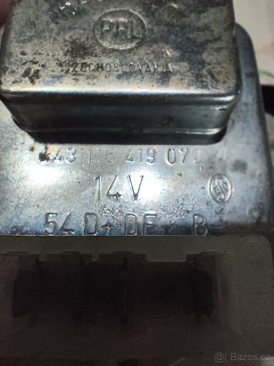 Regulátor dobíjení PAL / Magneton 12V – ČSSR - 2