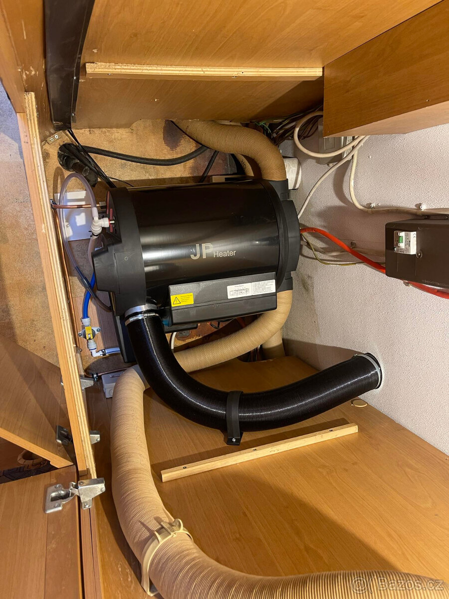 ohřívač - bojler a topení v jednom - JP heater - 2