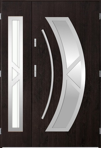 Dvoukřídlé dveře ORION DUO s madlem - 2