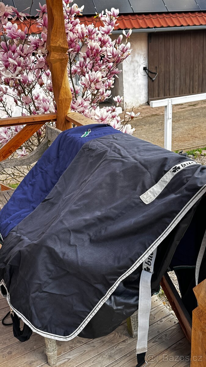 Výběhová deka pro koně BUCAS RAIN + Quilt - 2