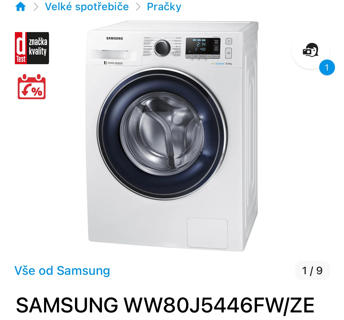 Pračka Samsung - 2