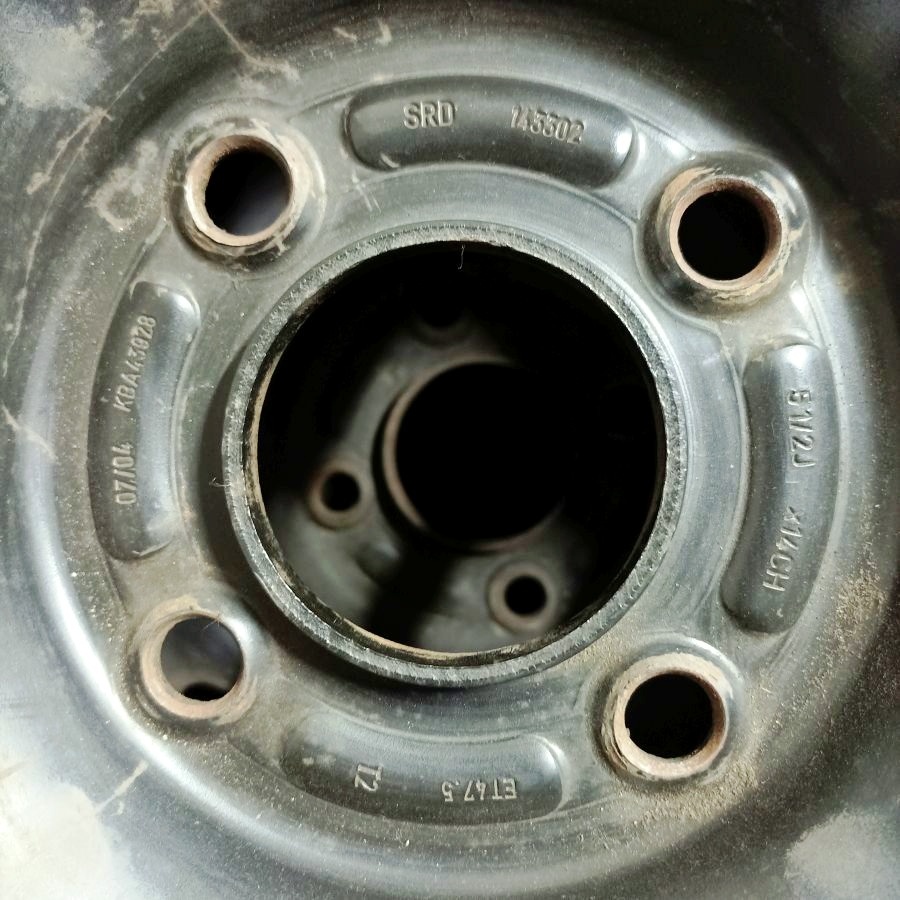 14" plechová kola – 4x108 – FORD Disky: Plechové disky zna - 2