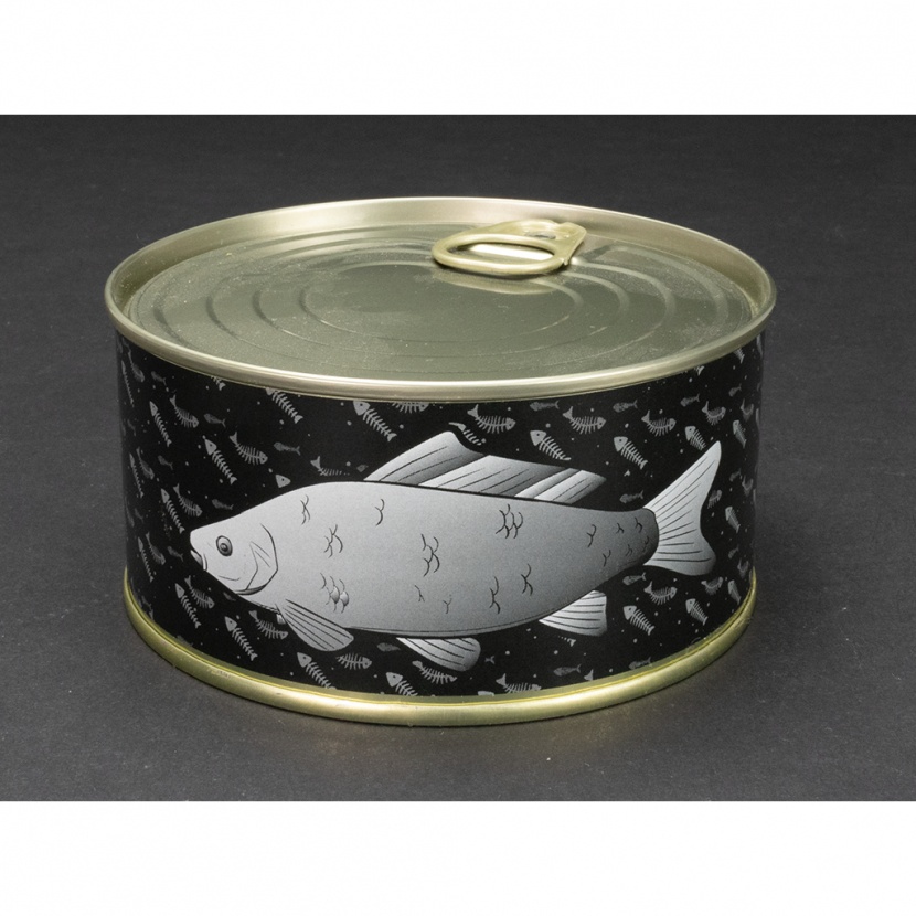 Opasek dárkový rybářský Kapr 4 cm - černý - 2