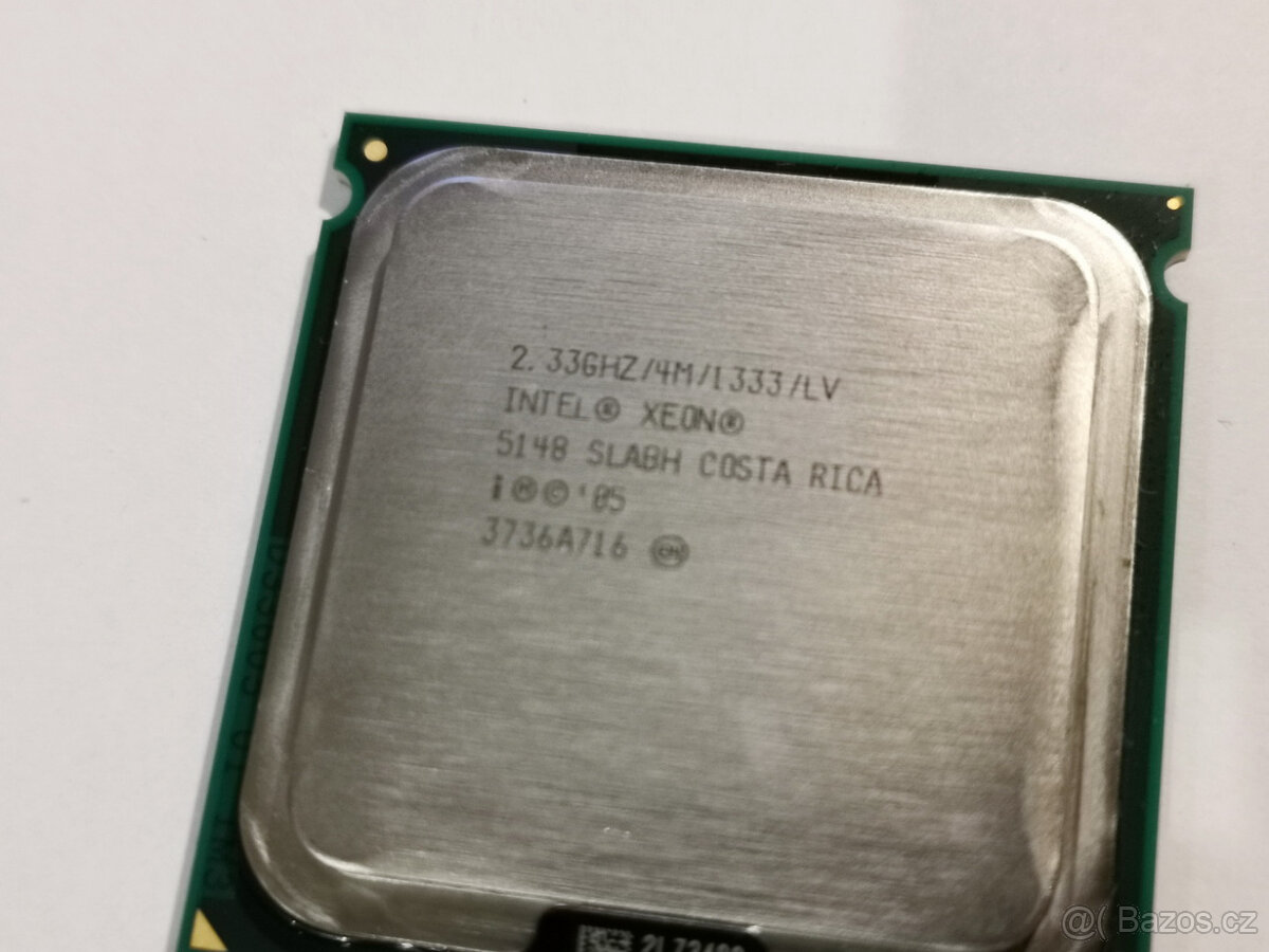 CPU Intel XEON 5148 2,33GHz Socket LGA771 2-jádro - 2