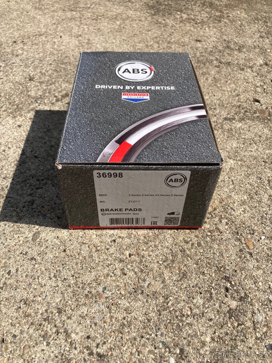 Nové brzdové destičky ABS pro BMW přední - 2