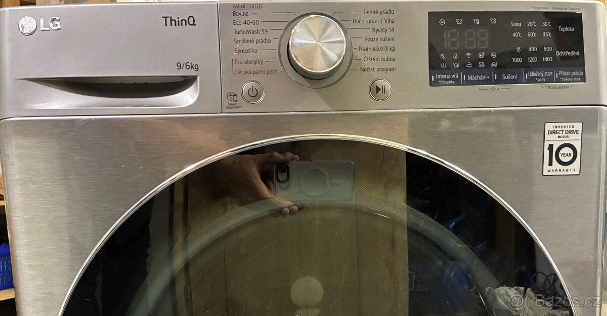 Pračka LG se sušičkou, mohu dovezt - 2