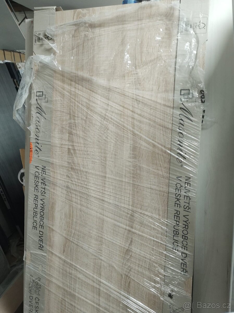 Interiérové dveře plné, 60L- dub- nové - 2