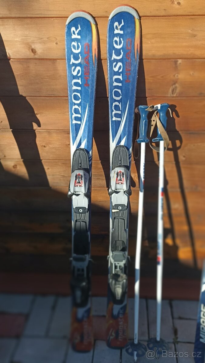 Prodám dětské lyze head Monster 116 - 2