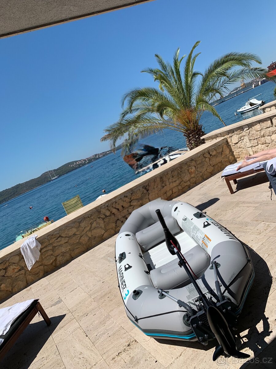 Intex Mariner 3 – nafukovací člun s elektromotorem a baterií - 2