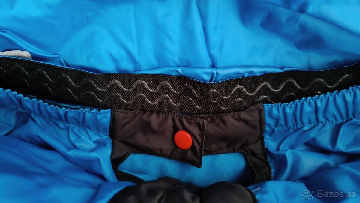 Lyžařská černomodrá bunda 162 - 2