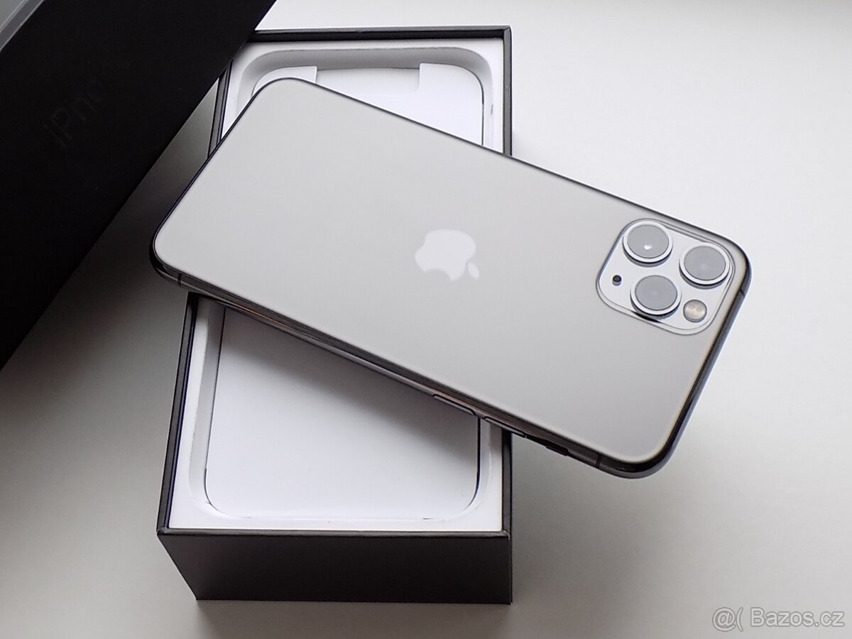 APPLE iPhone 11 Pro 256GB Space Grey - ZÁRUKA - JAKO NOVÝ - 2