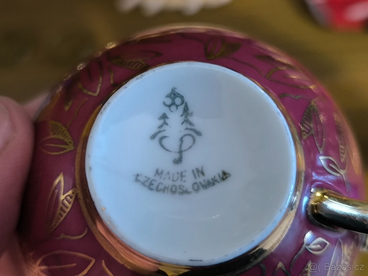 Starožitný čajový set - 2