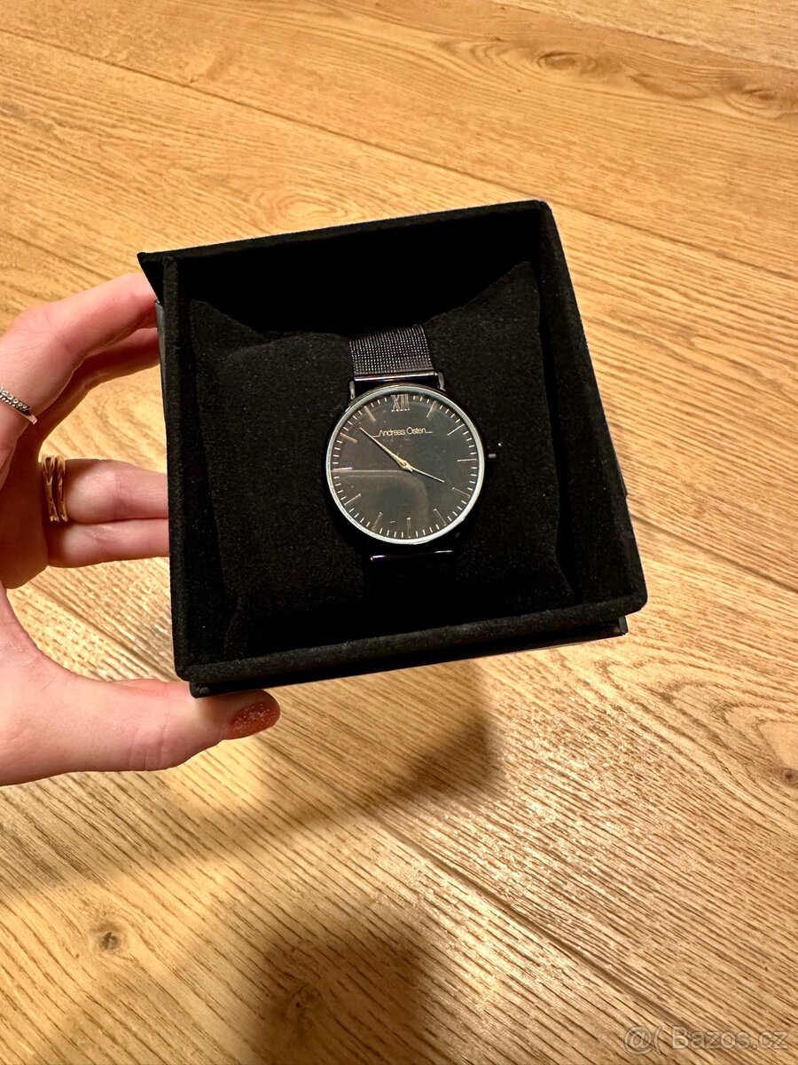 Náramkové hodinky Andreas Osten černé - 2