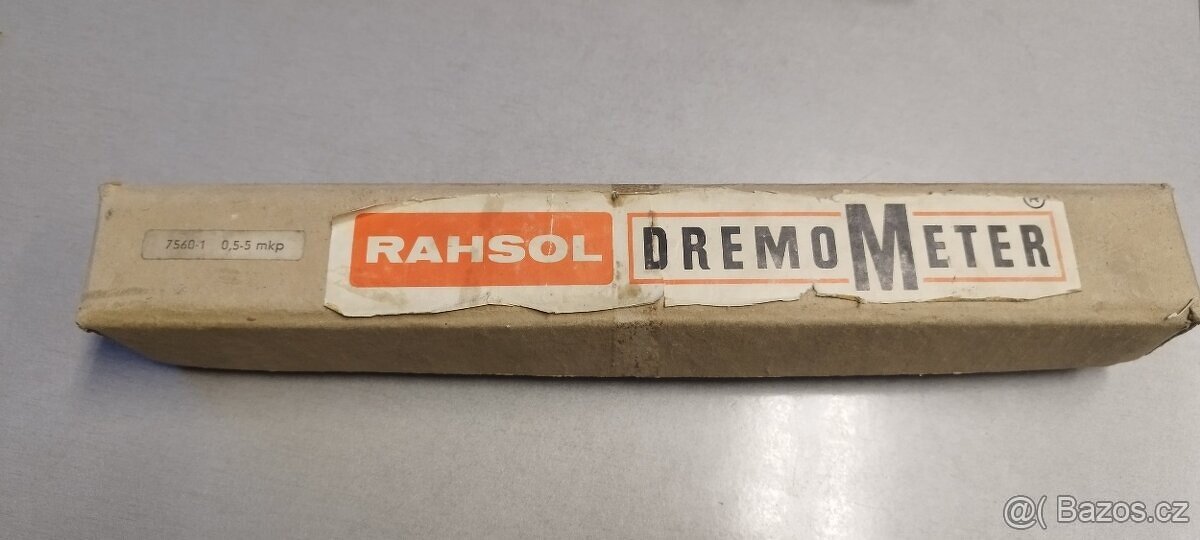 Momentový klíč RAHSOL DREMOMETER 0,5-5MKP - 2