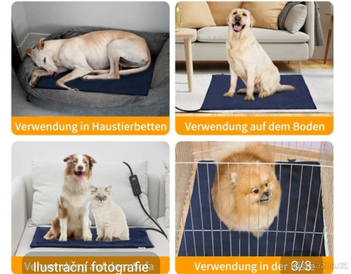 Elektrická vyhřívací podložka - 2