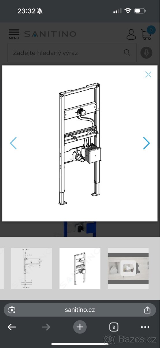 Geberit DUOFIX pro umyvadlo 111.558.00.1 - 2