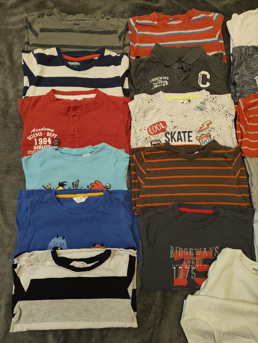 trika s dlouhým rukávem vel 98 - 2