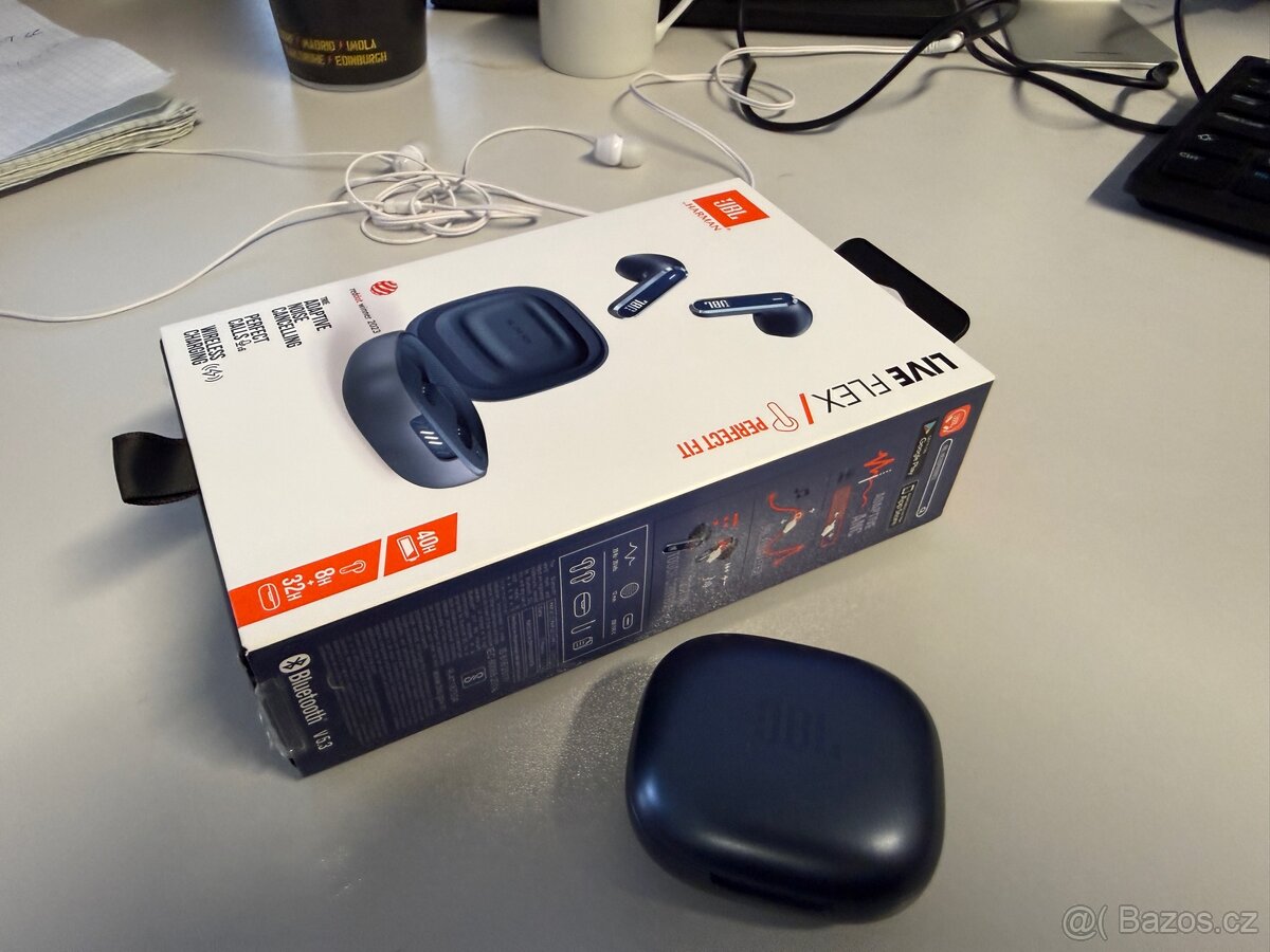 JBL Live Flex Blue NOVÉ - 2