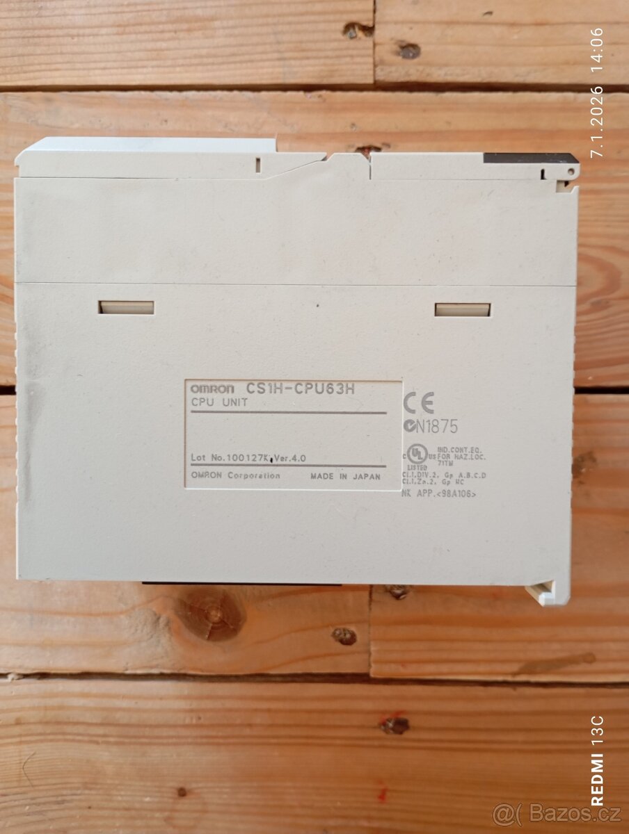 PLC CPU modul OMRON SYSMAC CS1H-CPU63H - 2