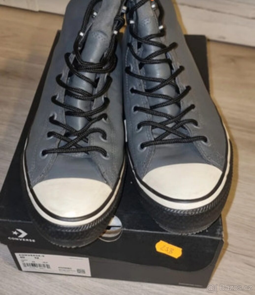 Šedé zateplené waterproof Converse 44 - 2