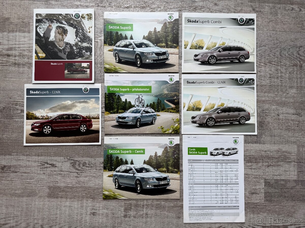 Škoda Superb prospekty, Škoda katalogy - 2