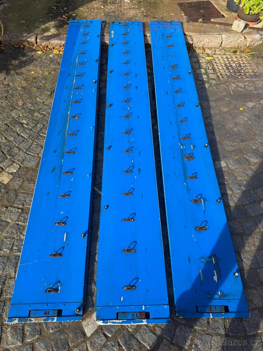 Hliníkové bočnice sajtny - 2