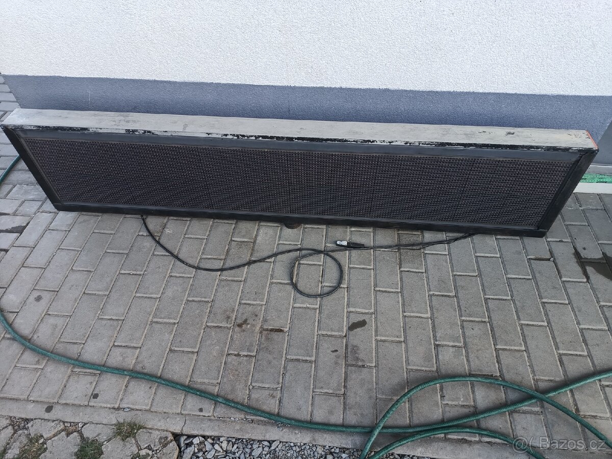 Reklamní světelná cedule, panel - běžící text aj. - 2
