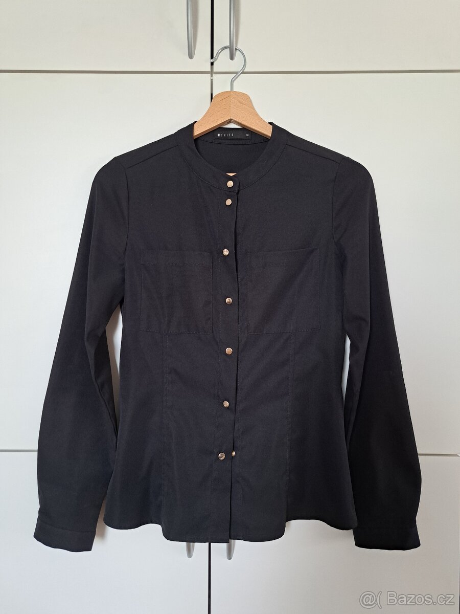 Černá dámská košile Mohito - 2