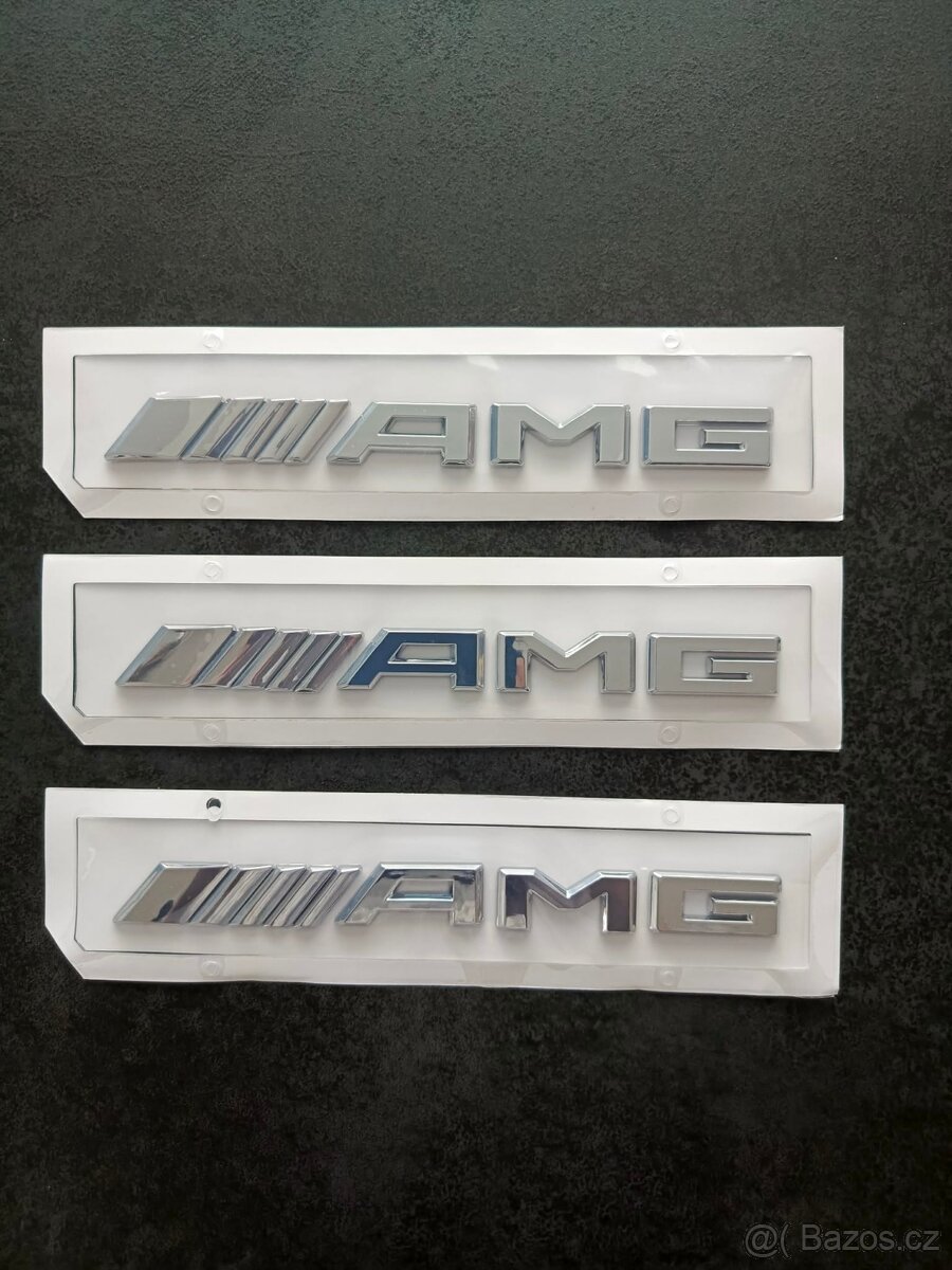 AMG nápis chromový - 2