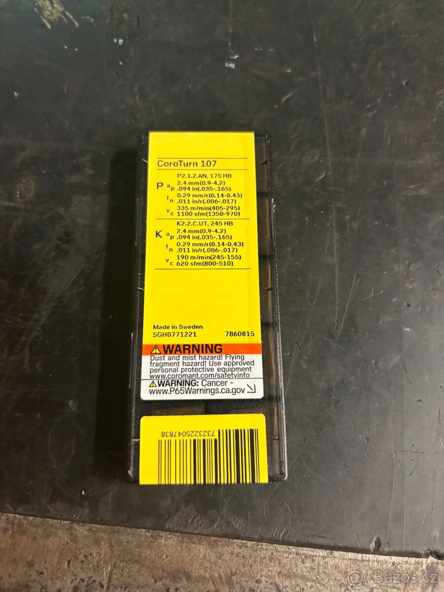 Plátky sandvik ccmt 12 - 2