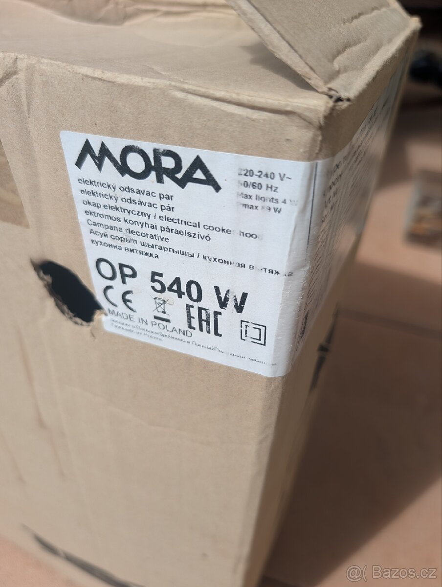 Digestoř MORA OP540W - 2