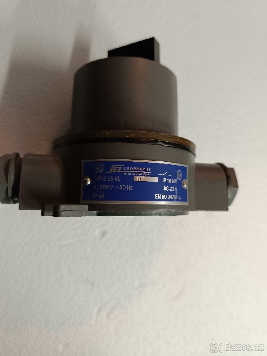 Litinový vypínač S25 VL - 2