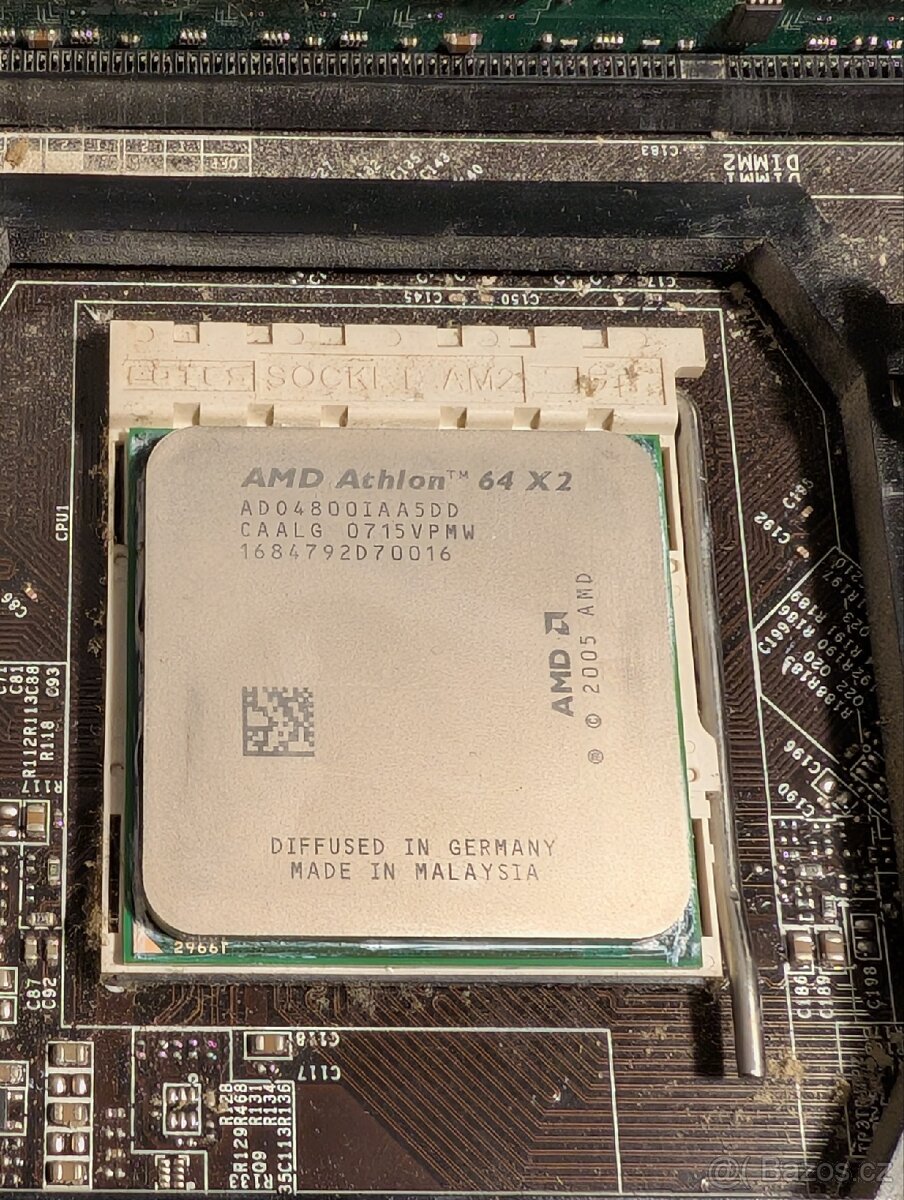 AMD Athlon 64 X2 + základní deska + 1 GB ram - 2