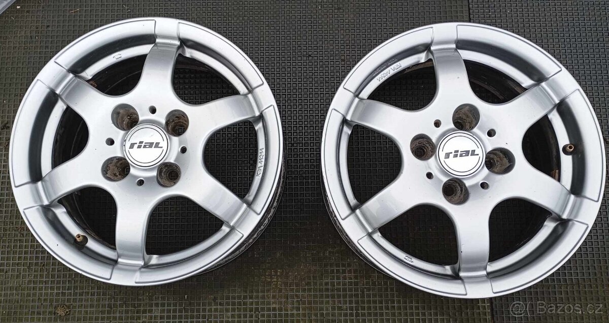 Fiat Doblo - Alu kola - Rial 6jx14H2 ET38 - 2