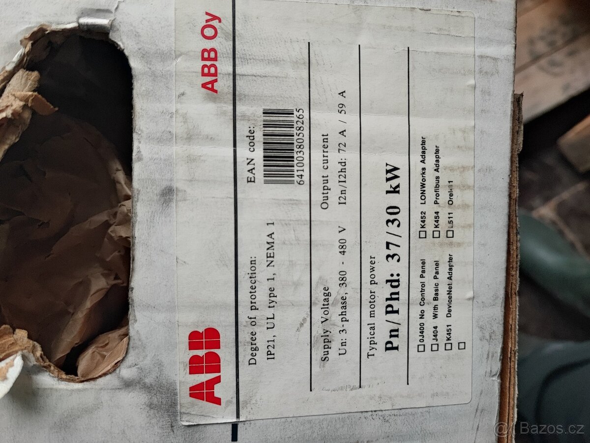 Frekvenční měnič abb - 2