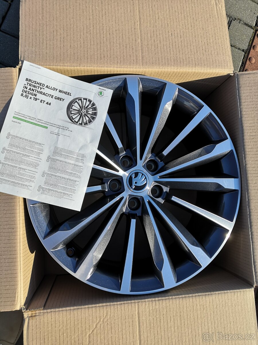 Nové alu kola Trinity 19" Škoda Superb L&K - 2
